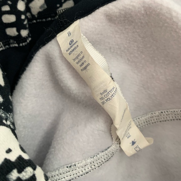 Lululemon Scuba Hoodie III Static Mist Black White - Picture 6 of 6